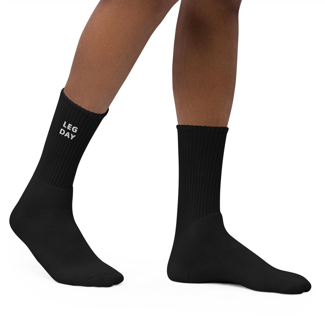 LEGS DAY Fun Gym Socks